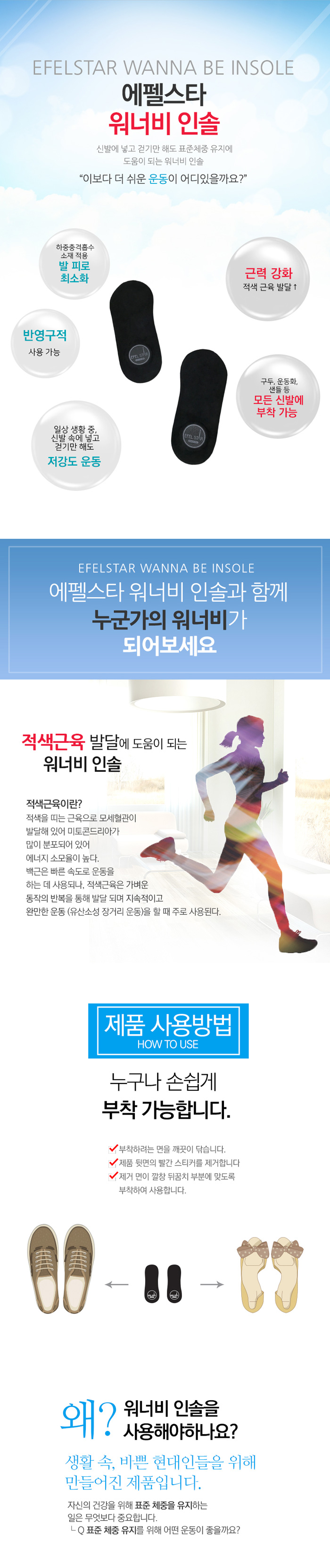 에펠스타 워너비 인솔